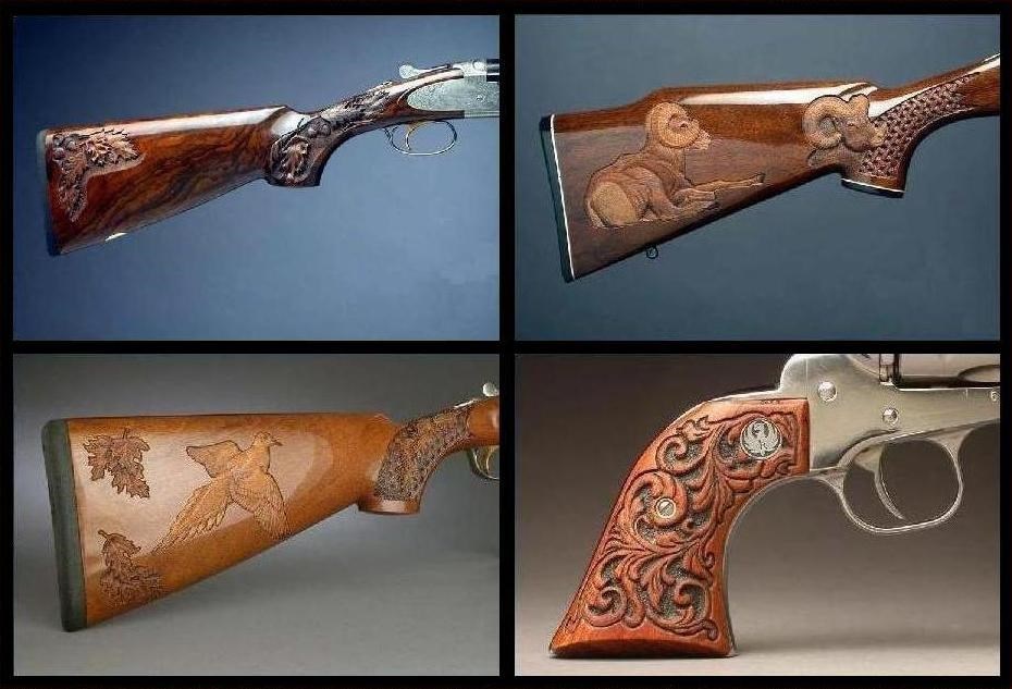 CURSO DE ENTALHE E INCRUSTAÇÃO EM CORONHAS E MADEIRAS.