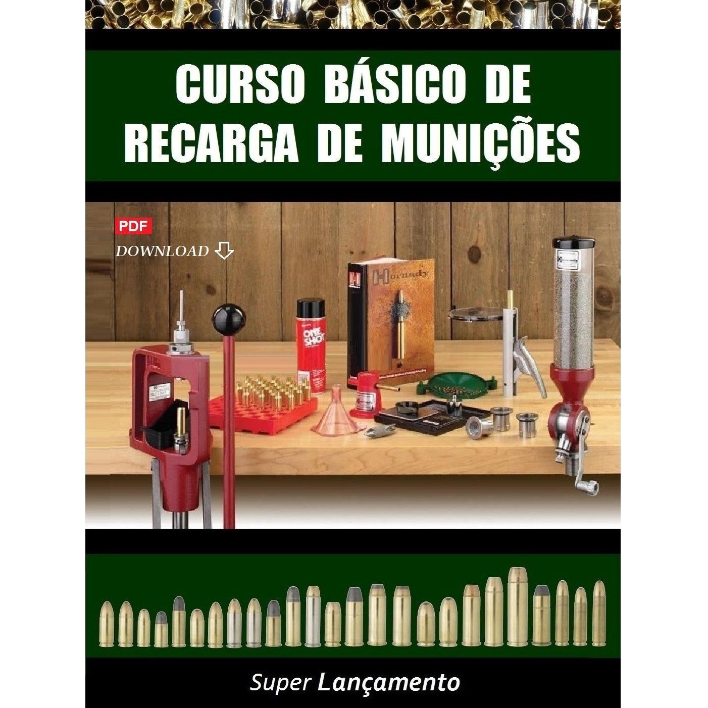 CURSO BÁSICO DE RECARGA DE MUNIÇÕES