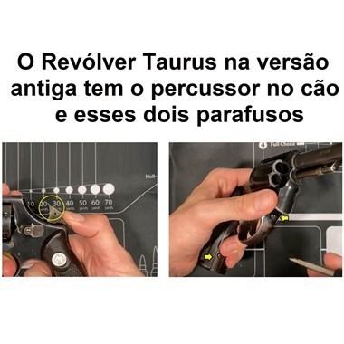 Manual de Desmontagem e Montagem do Revólver Taurus modelo 80 (VERSÃO ANTIGA)