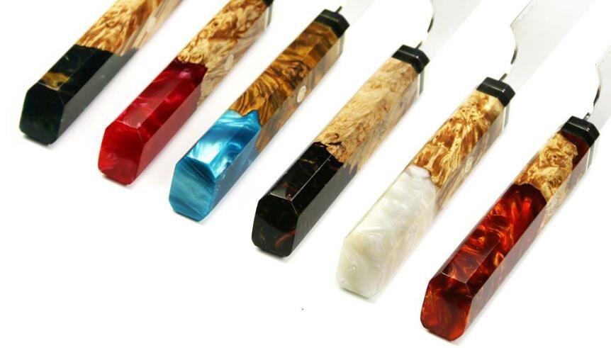 Curso de Cutelaria 10 – Fazendo Blocos Híbridos de Madeira e Resina para Empunhaduras